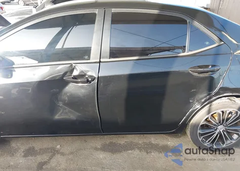 2016 Toyota Corolla S Plus z USA, uszkodzony, nr VIN 5YFBURHE9GP415609